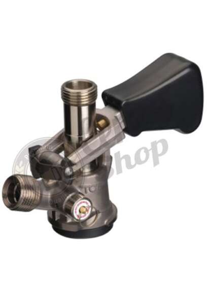 Acoplador tipo S rosca 5/8GAS- 5/8GAS válvula seguridad